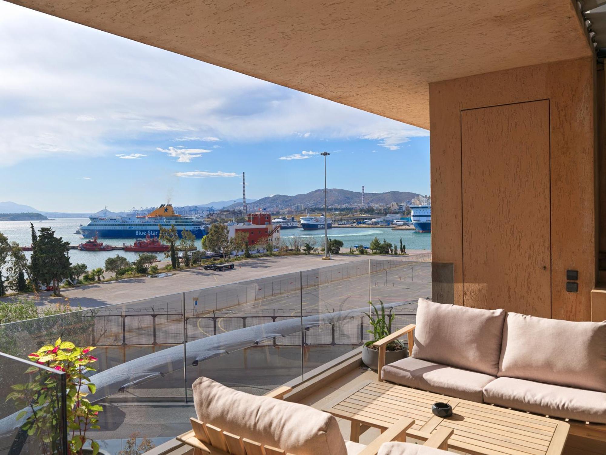 Sea View Garden Suites Pireusz Kültér fotó